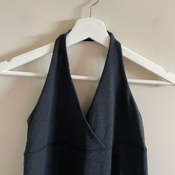 Lululemon Practice One Piece Charcoal Size Six - Picture 2 of 6